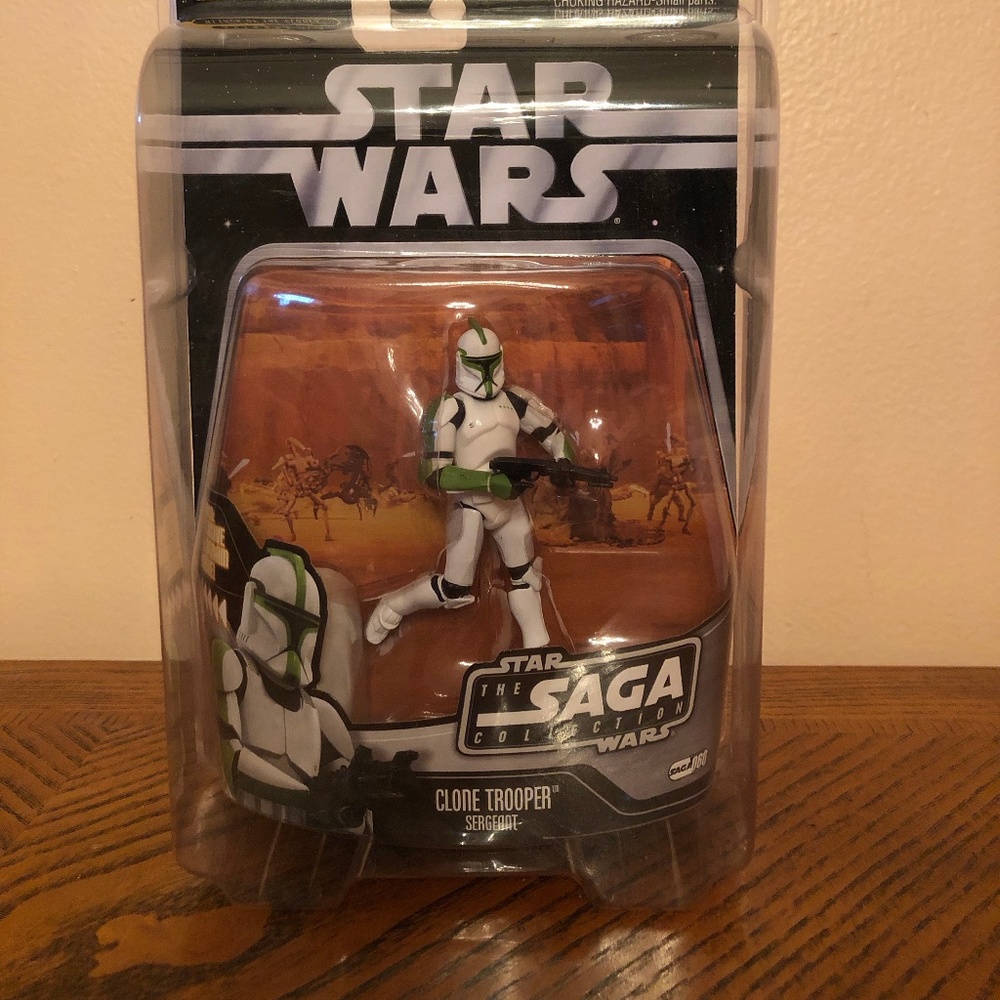 STAR WARS THE SAGA CLONE TROOPER SERGEANT